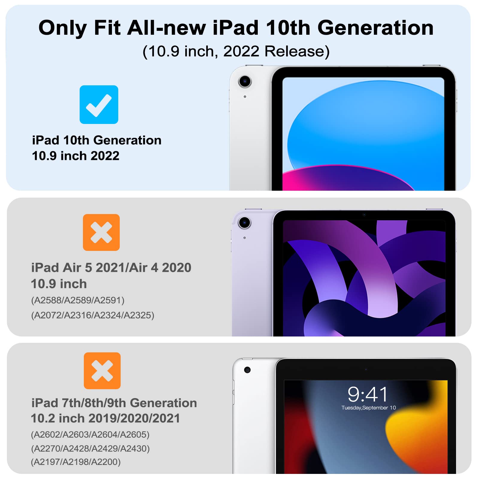 TiMOVO Case for iPad (A16) 11th Generation 11 Inch 2025, iPad 10th Generation Case 10.9 Inch 2022 - Image 2