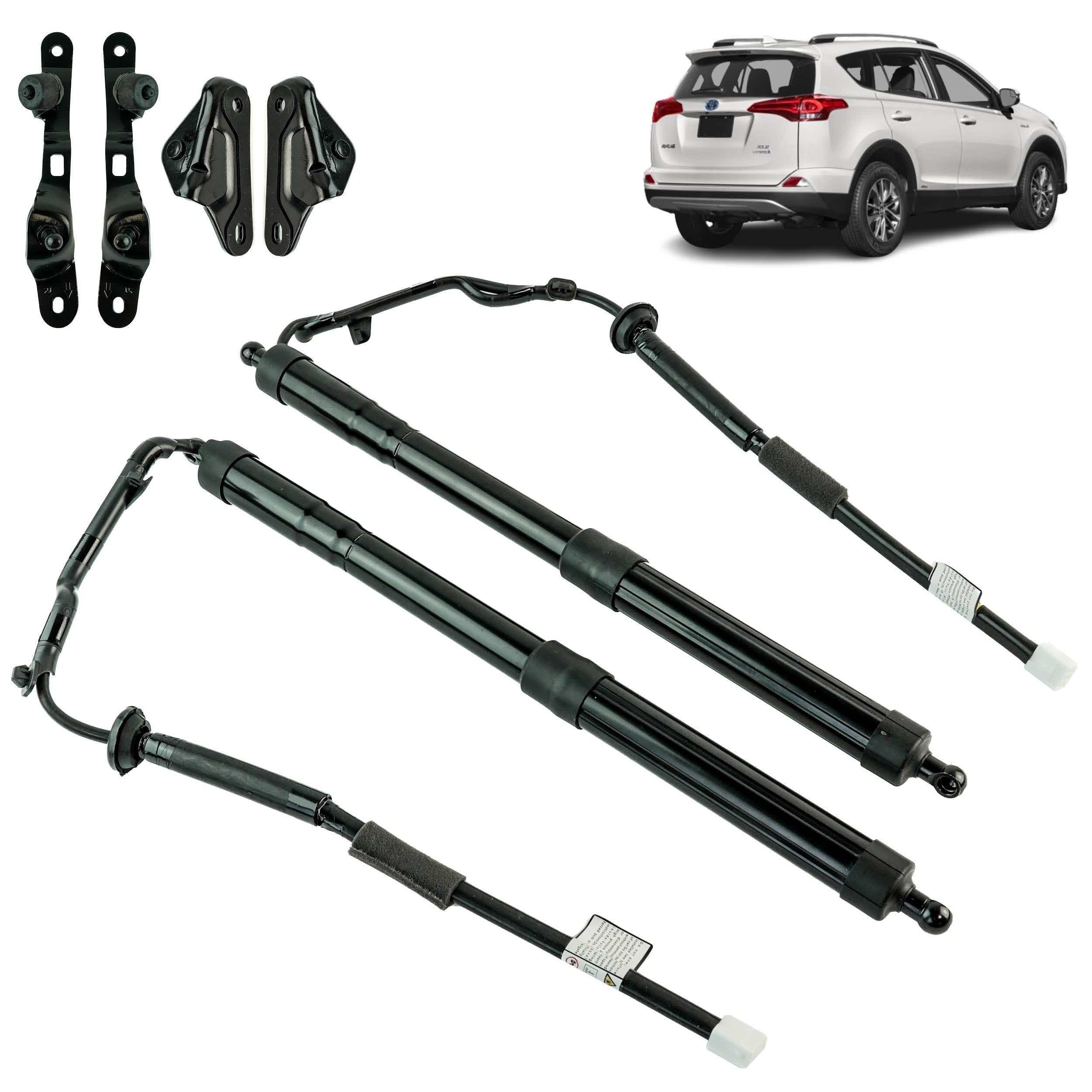 2 pistoncini portellone compatibile per Toyota RAV4 (2012-2019) ammortizzatori cofano posteriore. 6892009010, 6891009010
