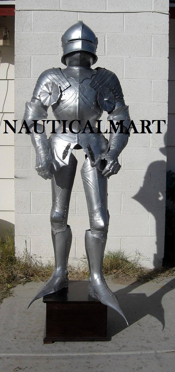 Medieval Knight Gothic Suit of Armor Reenactment Full Body Armour