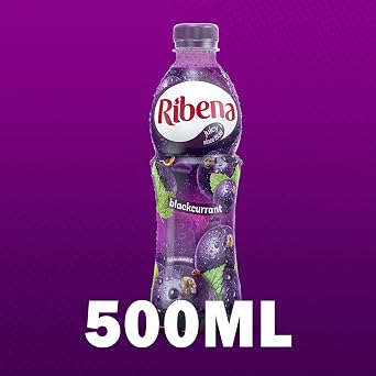 Ribena Blackcurrant juice drink, 12 x 500 ml
