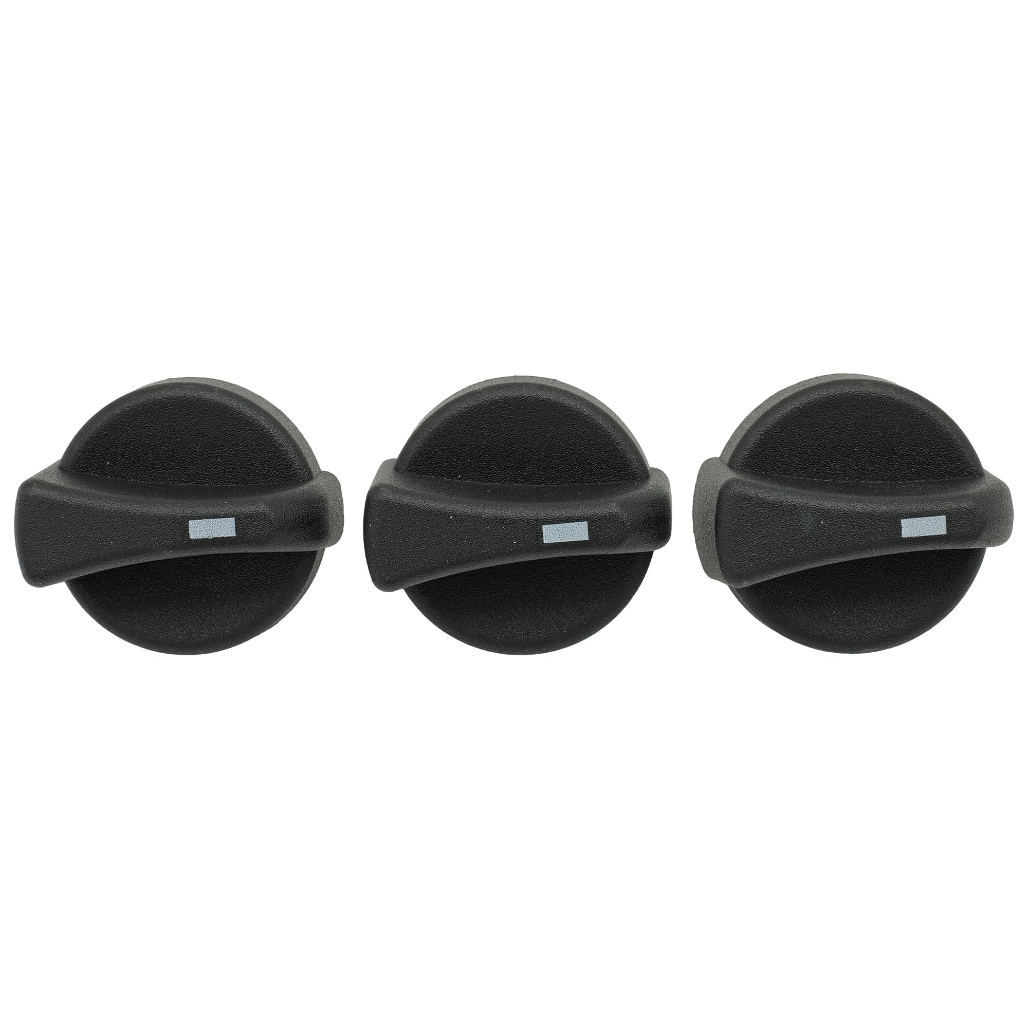 Forwinparts3 Pcs AC Heater Blower Fan Control Knobs for Peterbilt 330 335 357 367 375 378 379 384 386 387 1210001000 121-0001-000 702-5401