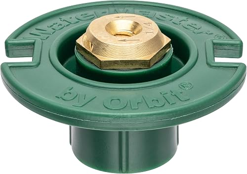 5-Pack Orbit 54026 Plastic Flush Head Sprinkler with Brass Quarter Pattern Spray Nozzle