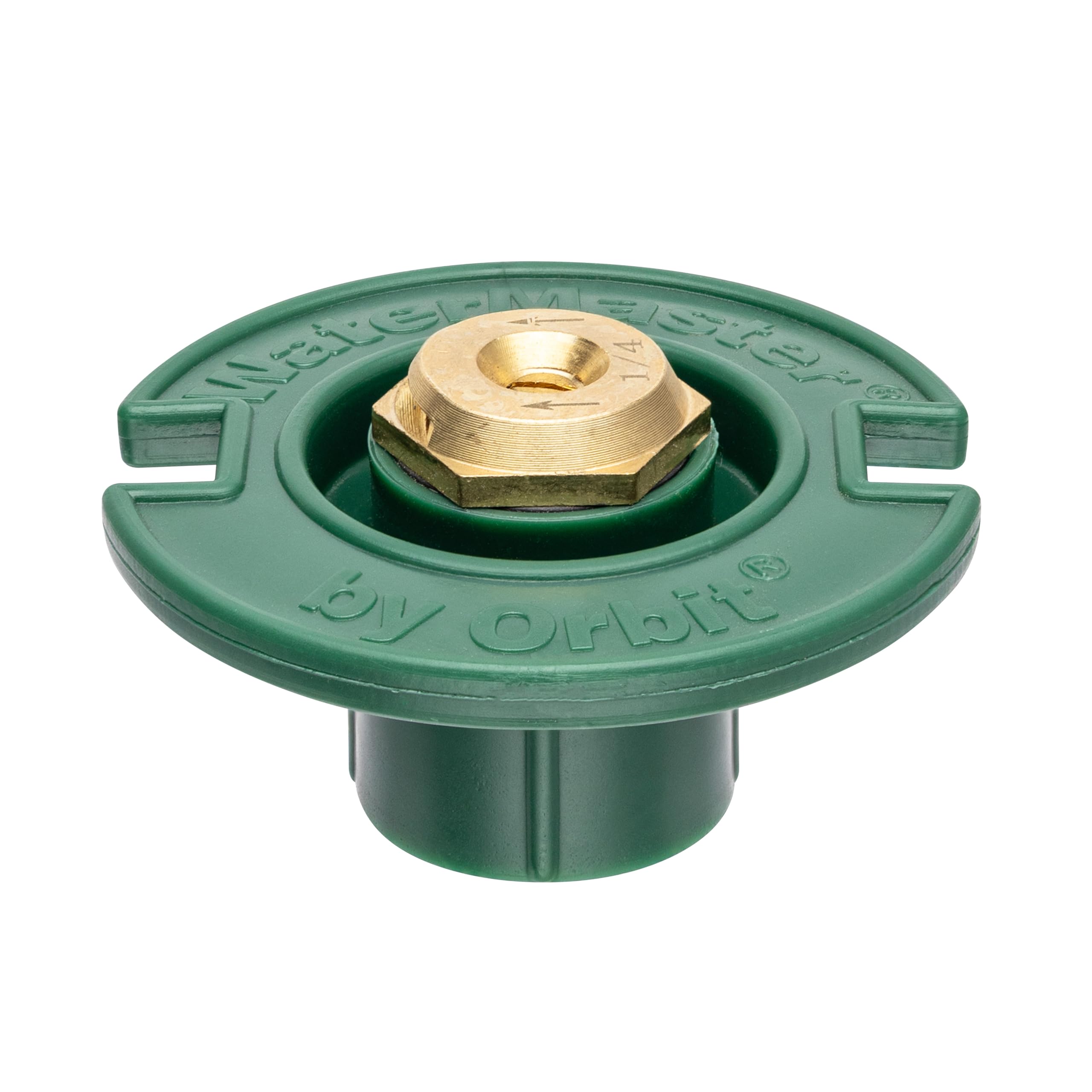 Orbit 54026 Plastic Flush Head Sprinkler with Brass Quarter Pattern Spray Nozzle