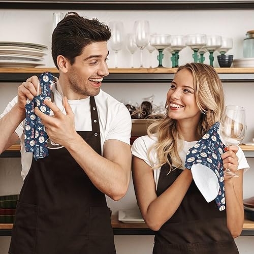 Miniatura 7 de Decorative Hand Towels for Bathroom - Retro Baseball Pattern Print Soft Absorbent Small Bath Hand Towels for Kitchen, Farmhouse, Spa, Hotel, Guest