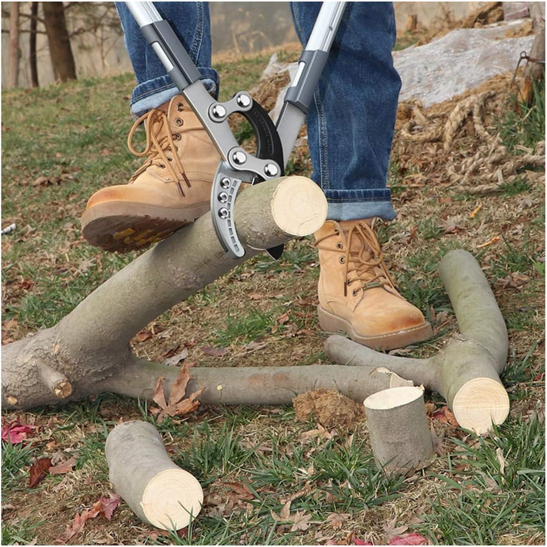 Strong garden branches scissors, 2-Inch Cutting Capacity, 30-Inch Tree Trimmer with Sturdy Professional Extra Leverage Length scalable. (Length 49.5 cm)