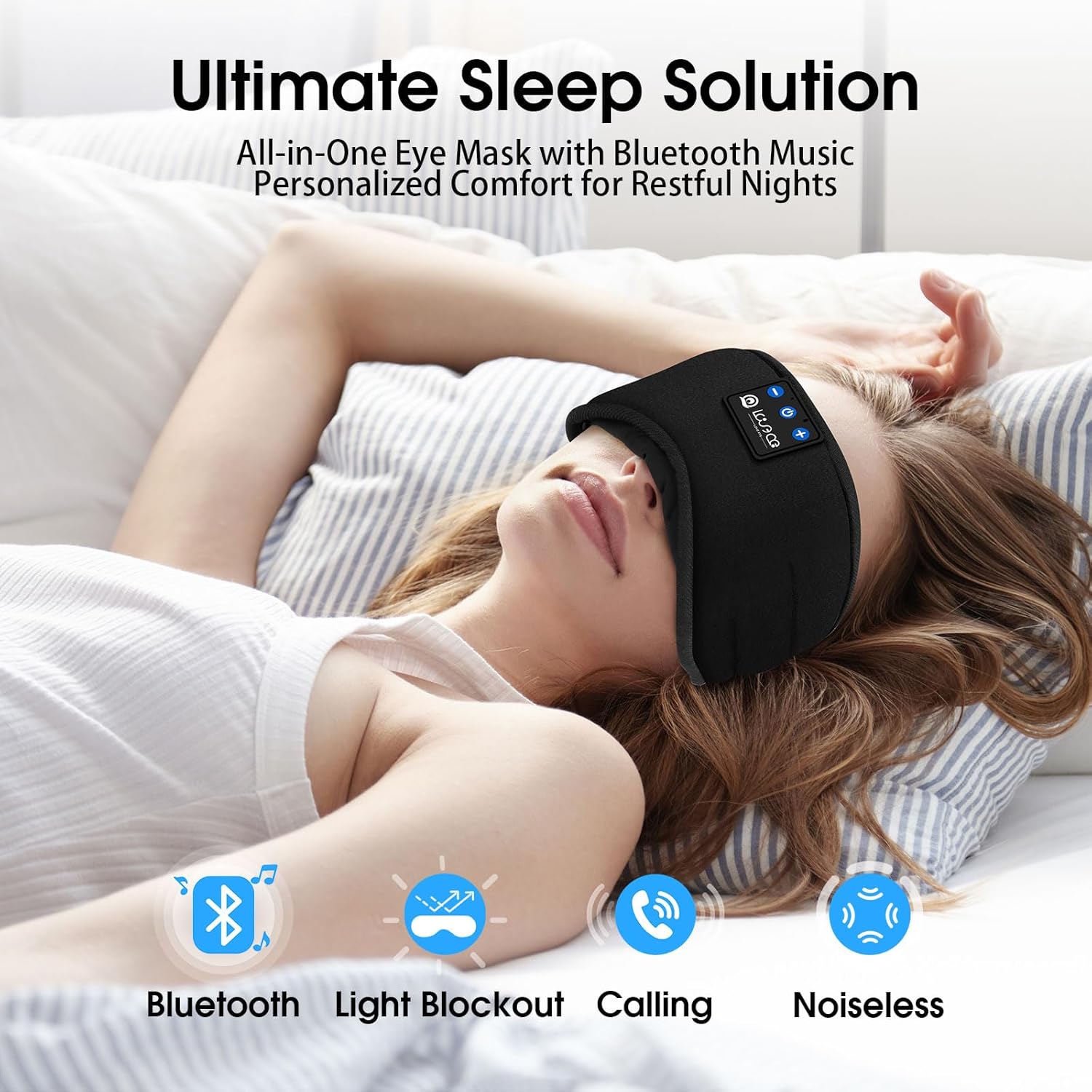 Eye Mask Sleep Headphones thumbnail