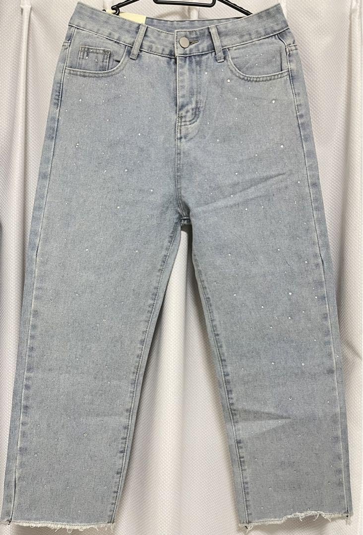 Amazon.co.jp: ラインストーン デニム ビジュー キラキラ epine