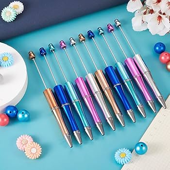 Amazon | Beadthoven ビーズボールペン プラスチックボールペン DIY