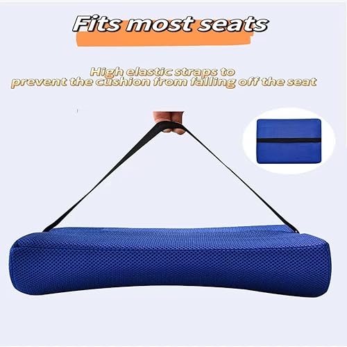 Miniatura 4 de Cojín de color sólido para oficina o automóvil, almohada para sofá de siesta, respaldo y respaldo de espuma viscoelástica, diseño de cojín para