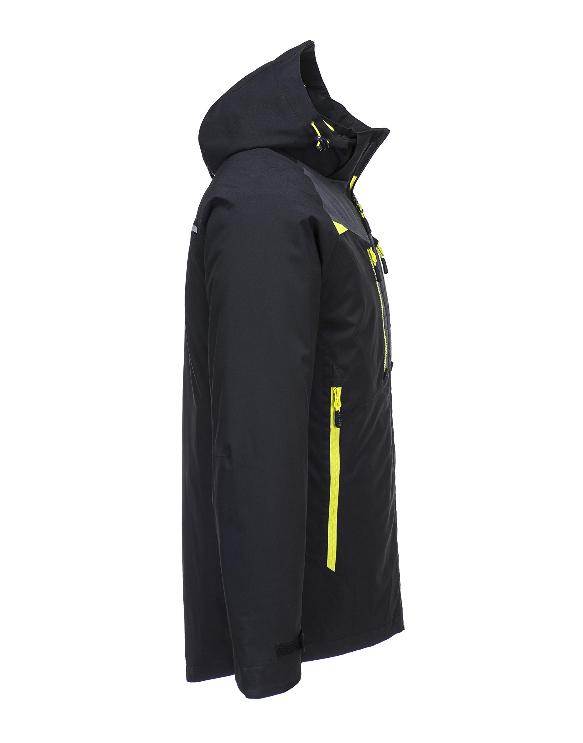 Portwest DX460 DX4 Zimowa Kurtka, Regularny, Rozmiar M, Czarny