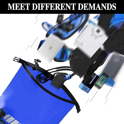 Vista 15 de IDRYBAG Mochila impermeable para hombres 25L/45L, bolsas secas kayak, mochila seca camping senderismo