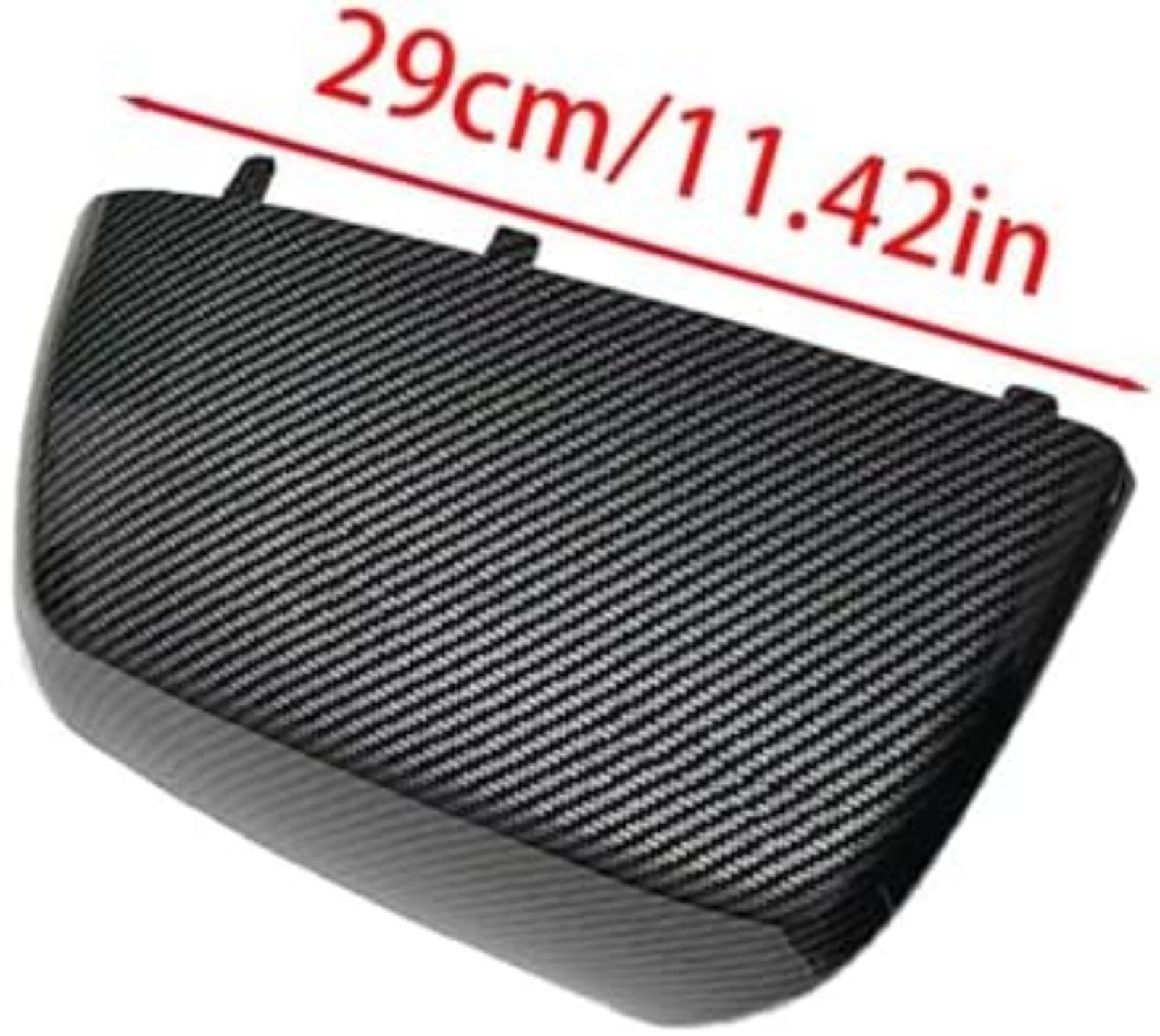 Osłony lusterek bocznych samochodu Lewe prawe drzwi boczne Osłona pokrywy tylnej, dla Gmc, dla Canyon Pickup Truck 2015-2021 Obudowa osłony lusterka samochodowego (Carbon Fiber Black)