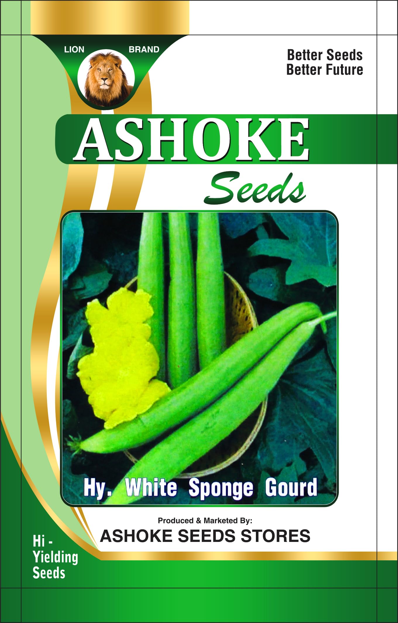 Organic Nenua Ke Beej – High-Yield Sponge Gourd Seeds for Terrace Gardening (Pack of 50 seeds)-image-13