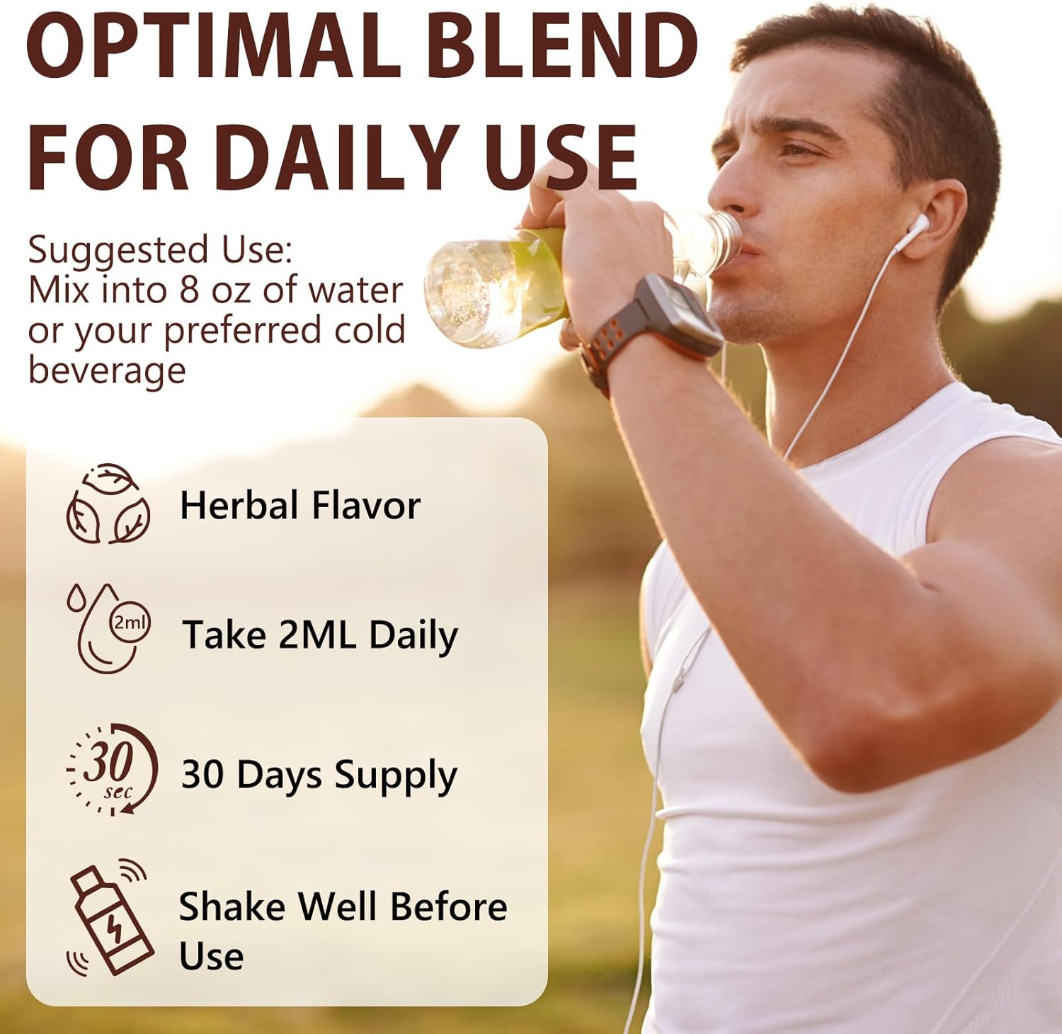 Wormwood Black Walnut Clove Cleanse 20-in-1 Liquid Drops – Multi-Herb Blend Supporting Digestive Health, Gut Balance & Immune Wellness – Fast-Absorbing Herbal Formula, 60 mL - Image 5