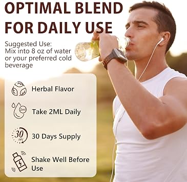 Wormwood Black Walnut and Clove Herbal Drop, Black Walnut & Wormwood & Pumpkin Seed & Clove, 20-in-1 Liquid Drops, Supports Immune Wellness, Supports Digestive Health 60ml