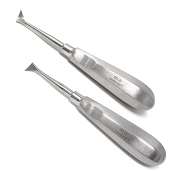 Set of 2 Cryer Seldin Dental Luxating Elevator 25 + 26 Right & Left Side Made of Premium Grade Stainless Steel