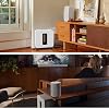 Real wood stand holder accessories for Sub 4 protect your Sonos Sub 4 and improve your sound. Safe and Stable Wood Mount with Metal Frame for Sonos Sub 4, Sub 3, Sub 2 Walnut Black