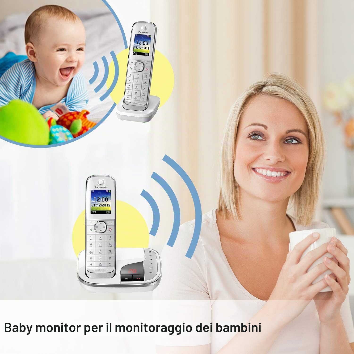 Panasonic KX-TGJ322GW Telefoni domestici