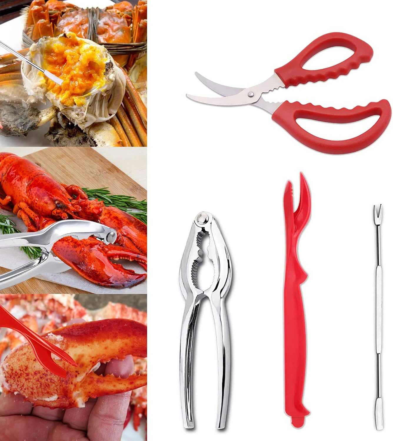 9Pcs Stainless Steel Seafood Tools Set - Crab & Philippines | Ubuy