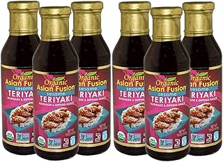 Organic Asian Fusion Sesame Teriyaki Sauce - Asian General Tso's Organic...