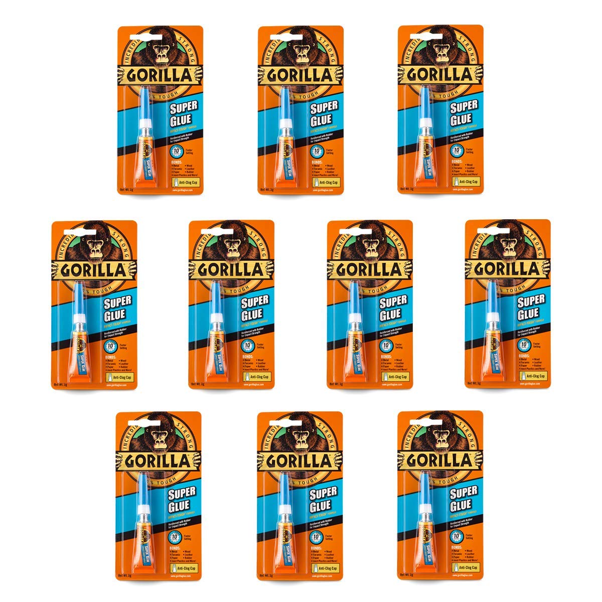 Super Glue 3g (Pack of 10)