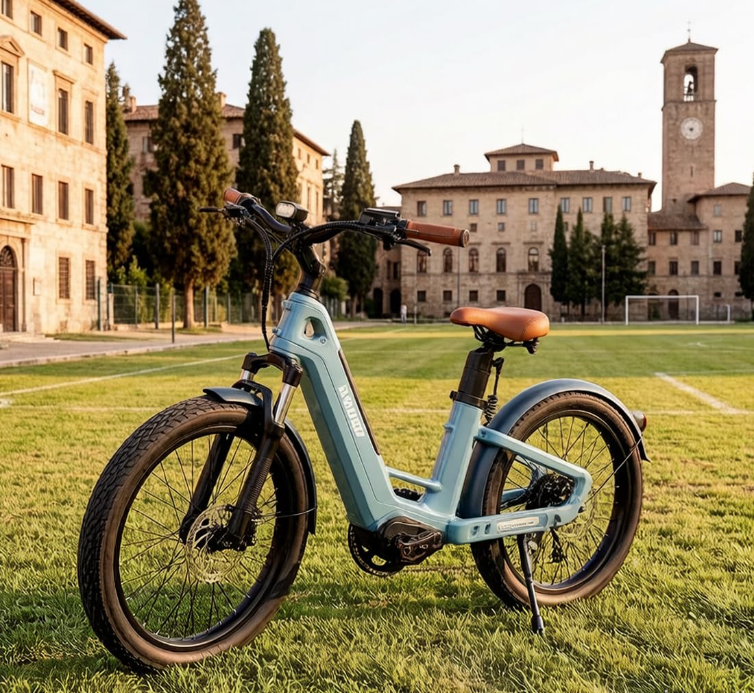Vélo électrique à air comprimé, double batterie amovible, autonomie de 206 km, 250 W | Vélo électrique tout-terrain 26 pouces