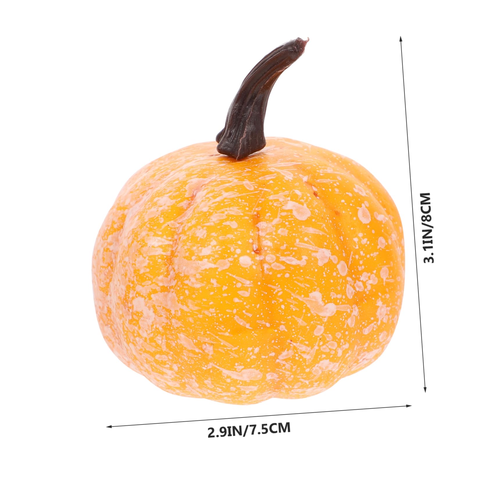 Abaodam 240stücke Kunstpumpkin Deko-Set Für Halloween Kürbis Und Ahornblatt- Requisiten Für Und Raumgestaltung Für Partys Und Herbstdekoration