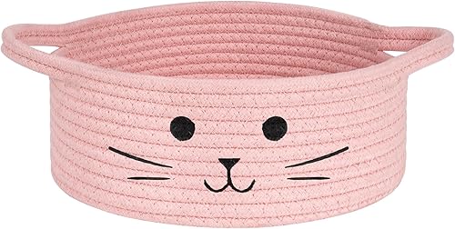 Miniatura 17 de Canasta de almacenamiento tejida con cuerda de algodón, tamaño grande, organizador para cuarto de servicio, juguetes, mantas, ropa, toallas,