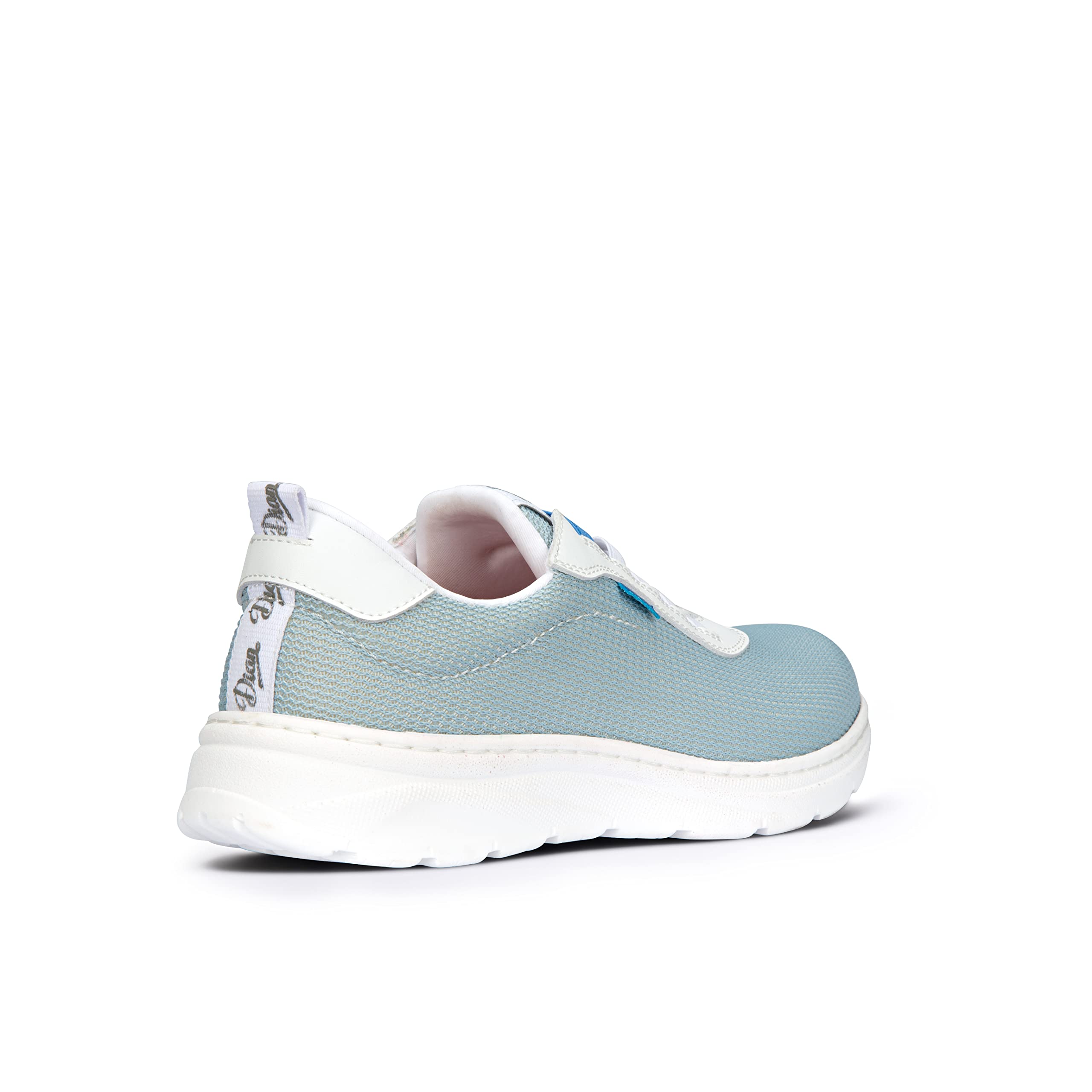 DIAN - Alicante, Azul 37, Zapatilla de Trabajo para Sanidad y Hostelería Unisex en Colores, Plantilla Acolchada y Suela Antideslizante, Material Transpirable y Repelente a Líquidos