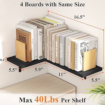 Amazon.com: Love-KANKEI Corner Shelf Wall Mounted,Floating