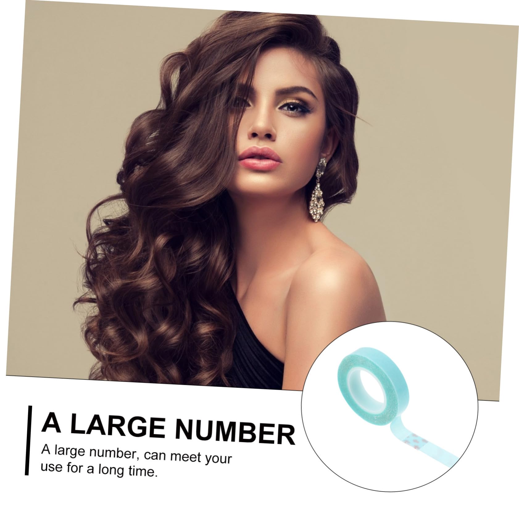 POPETPOP 12 Rollos De Peluca Cinta De Doble Cara Cinta Trasera Doble Pelucas De Pelo Cinta Adhesiva Cinta De Doble Cara Cinta De Para El Cabello Peluca Frontal De Encaje Coleteros