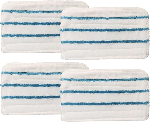 Miniatura 8 de Paquete de 4 almohadillas de microfibra de repuesto para trapeador compatibles con Black&Decker SM1600 SM1610 SMP20 Series HSMC1361SGP BDH1855SM