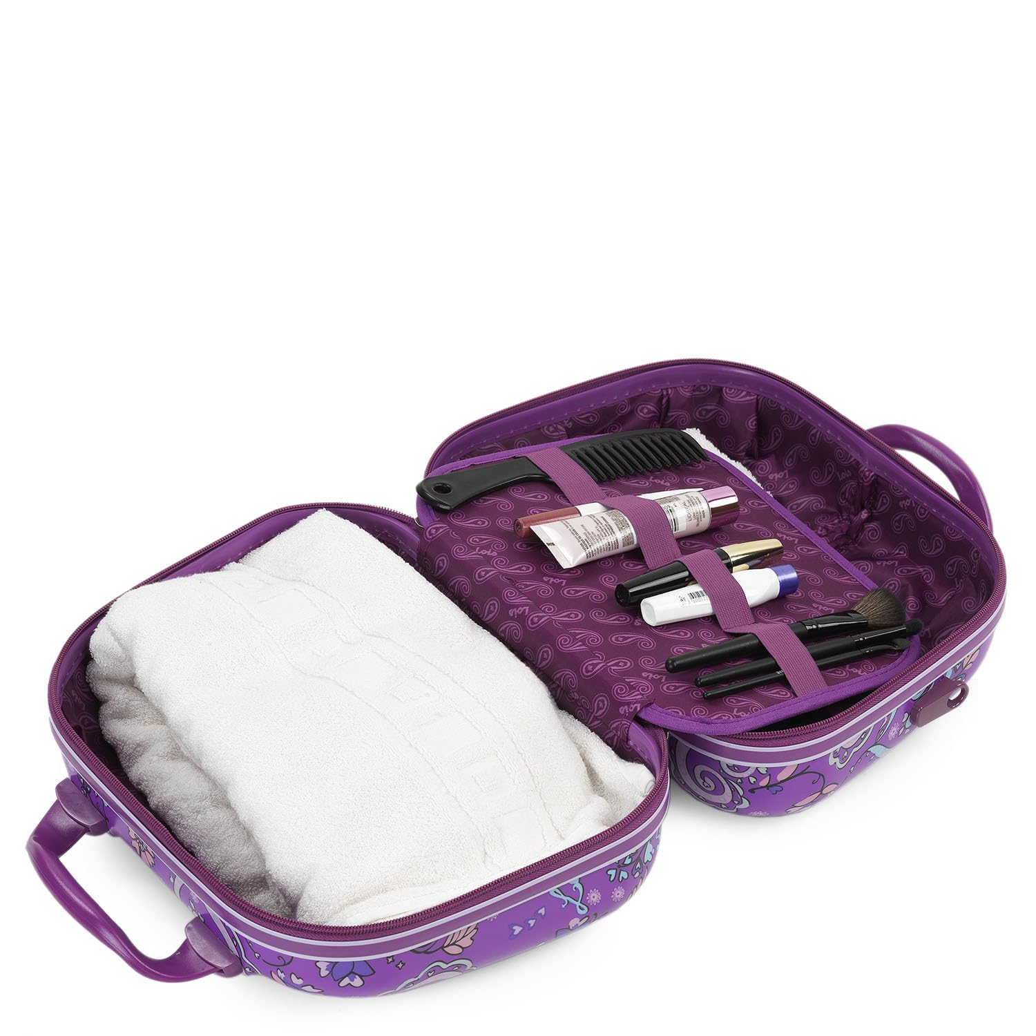 Beauty Case da Viaggio Donna e Uomo ABS/Policarbonato - Valigia Portare a