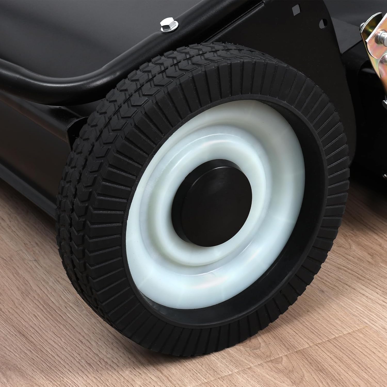 44" Tow Behind Lawn Sweeper, 25 cu.ft Capacity, Pull Behind Leaf & Grass Collector, Heavy Duty Leaf Sweeper with Adjustable Sweeping Height for Yard, Lawns, Farm