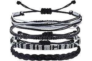 Black Ankle Bracelets for Women: Beach Summer Style
