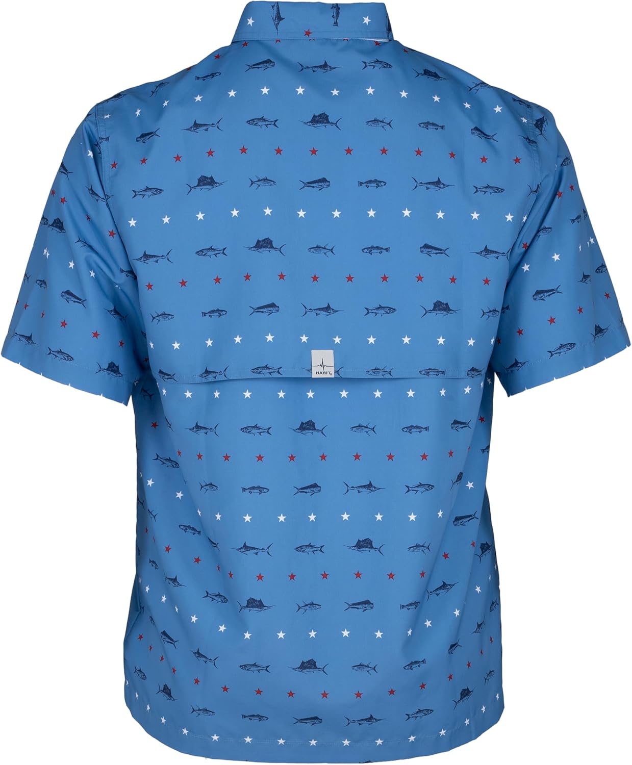 HABIT Men’s Fourche Mountain Short Sleeve River Guide Fishing Shirt - UPF 40+ UV Protection - Image 3