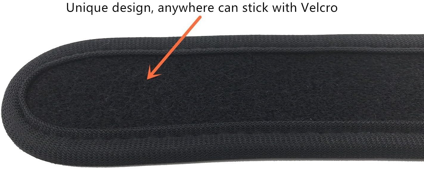 VIEEL New Adjustable Arm&Ankle Running Band Fastener Wristband Band with Mesh Pouch For Fitbit flex 2 , Blaze Watch, Alta, Flex, One Fitness Tracker Wristband (Black, 13'') : Electronics
