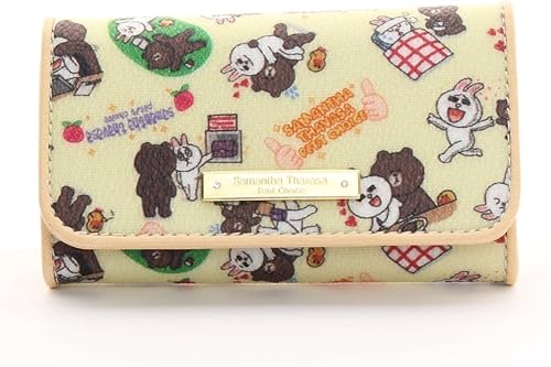 Amazon Samantha Thavasa Petit Choice サマンサタバサ プチチョイス ラインキャラクター キーケース ブラウン コニー サリー Line 鍵財布 レディース サイフ さいふ サマンサ 財布