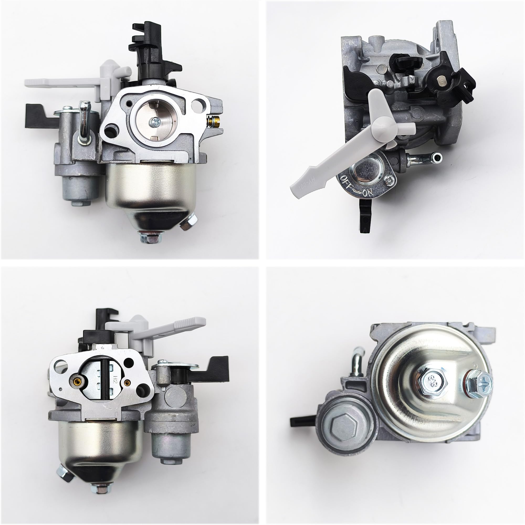Carburateur GX160 Huayi P19 OEM 16100-ZH8-W61 pour Honda Loncin 5.5PS 6.5PS Coleman Ct200u Bt200x Kt196 196cc 224cc Mb165 Mb200 5.5PS 6.5PS Mini Bike Fraise à neige Nettoyeur haute pression
