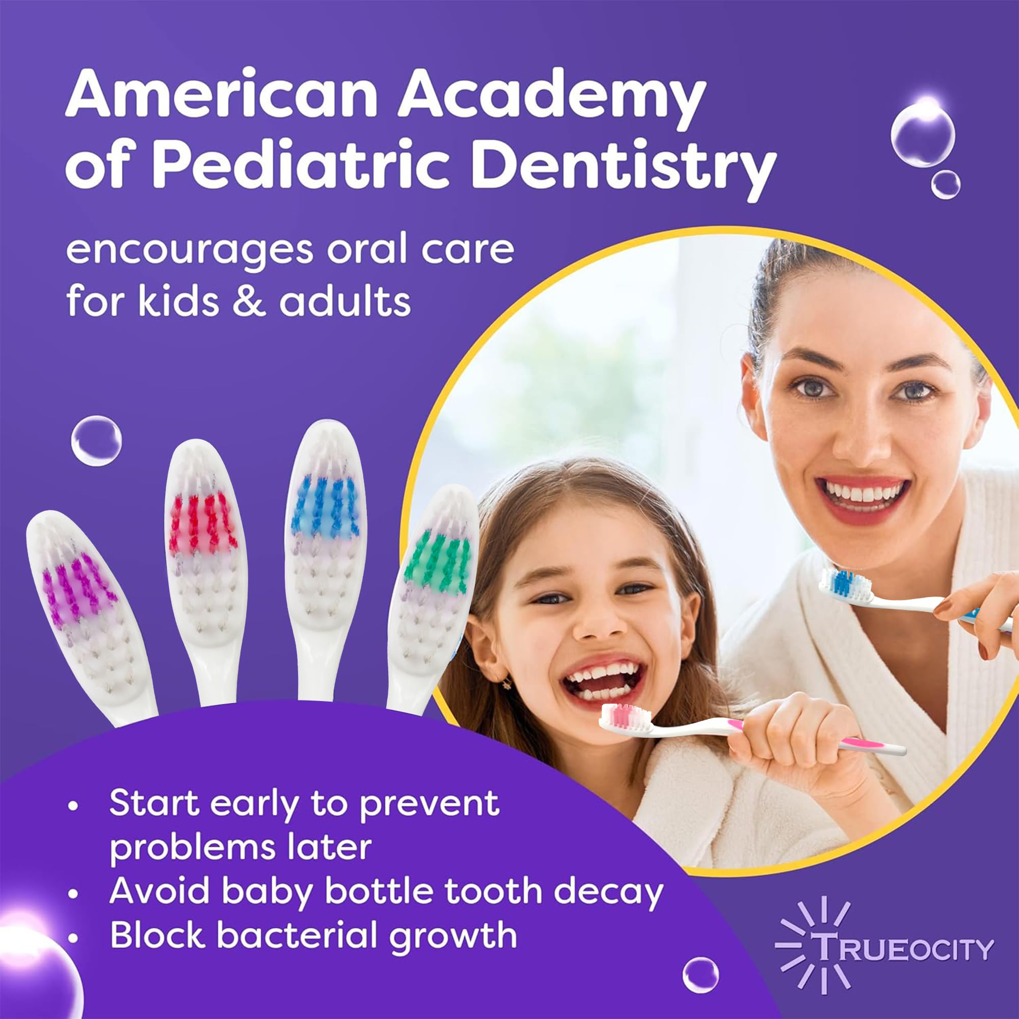 Paquete de 30 cepillos de dientes envueltos individualmente, cerdas medianas, multicolor y perfectos para adultos y niños, paquete de viaje, cepillos de dientes desechables para uso a granel 7