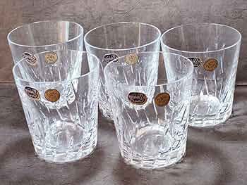 透明（すき）ガラス　赤べり 江戸切子 細小路圭作 桜花 金赤 MH-239-R – 硝子工房 彩鳳