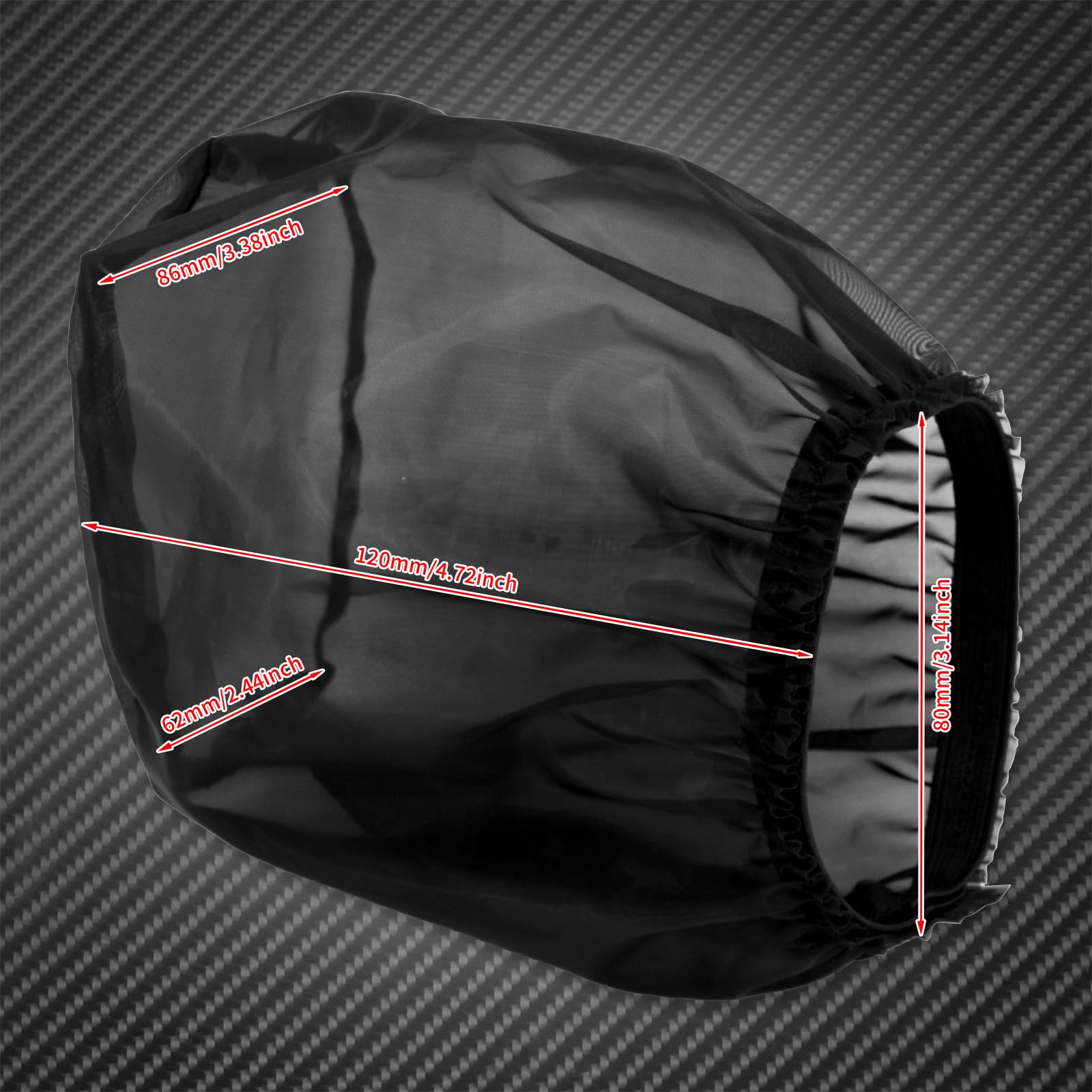 Amazon | HCmotorku バイク レインソックス エアクリーナー ハーレー用