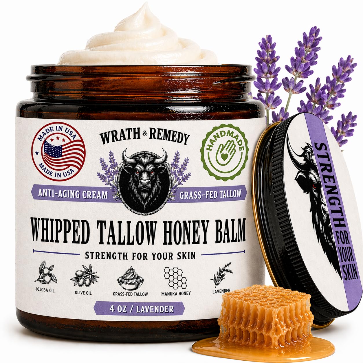 Beef Tallow Balm Moisturizer for Skin