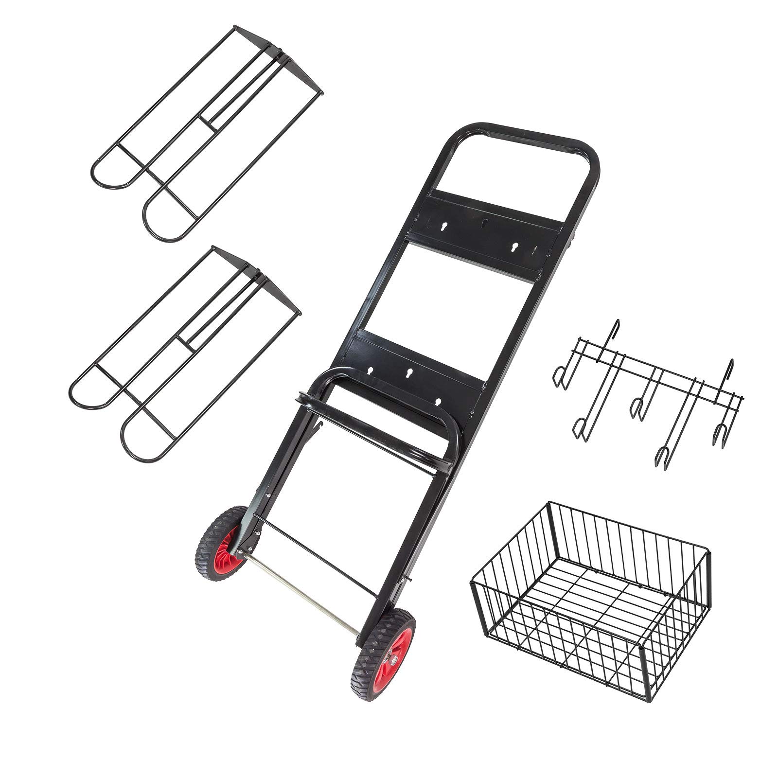 DEMA Ascot Chariot de selle Pliable Support 2 Selles avec Étagère