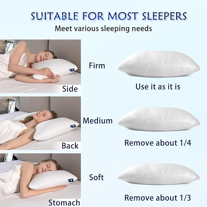 Almohada Memory Foam Queen Oval Soporte Cervical miniatura 2