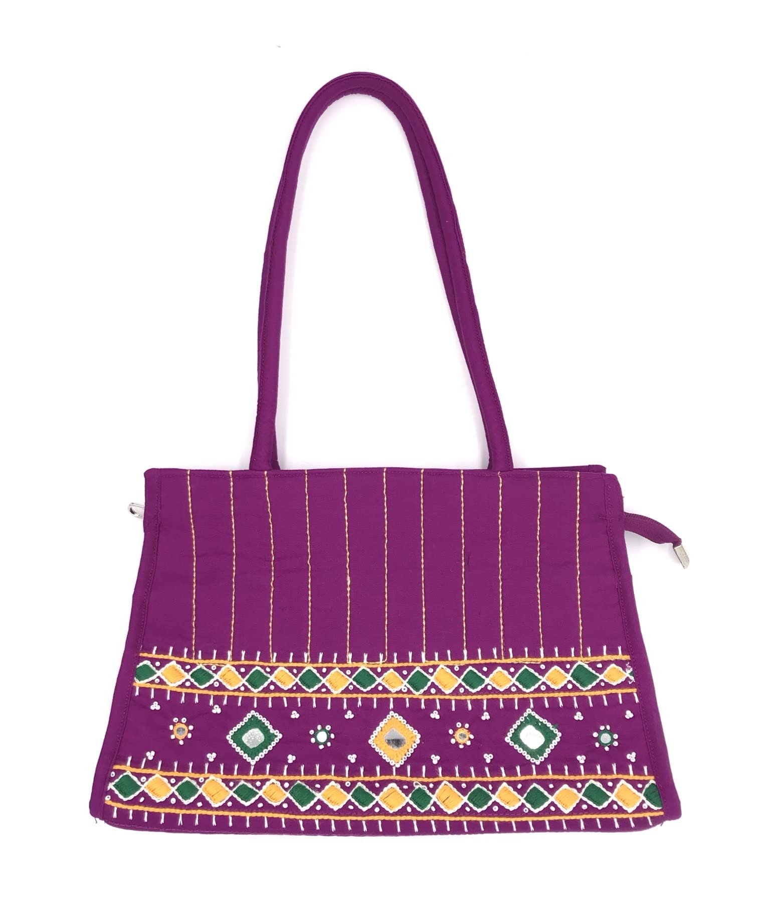 srishopify handicrafts Handmade Hobo Bags for Women Handbag Soft Cotton Tote Bag for Travel Commuter Bag, Stylish Shoulder Bag for Ladies Wedding Gift Items 8 Inch (B0C49X4KV7) Amazon Price History, Amazon Price Tracker