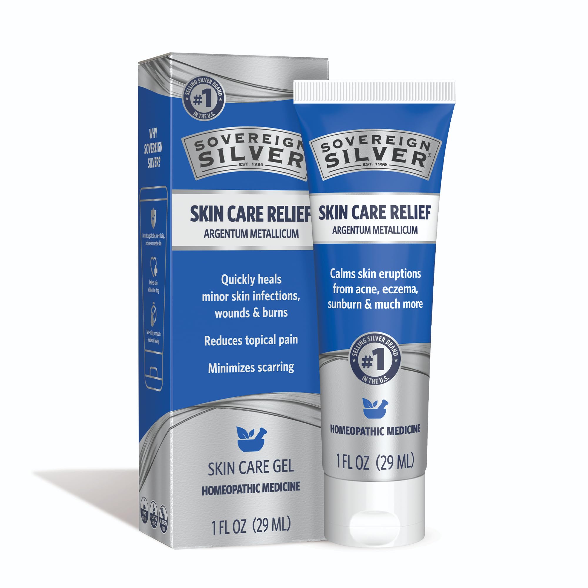 Sovereign Silver Colloidal Silver Gel - Burn Care -10