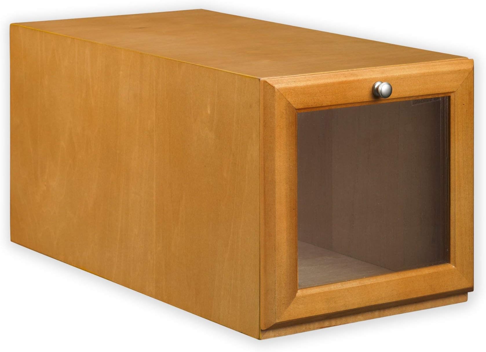 ShoeTrapShoeTrap Hightop/Heel Shoe Storage Box, Maple