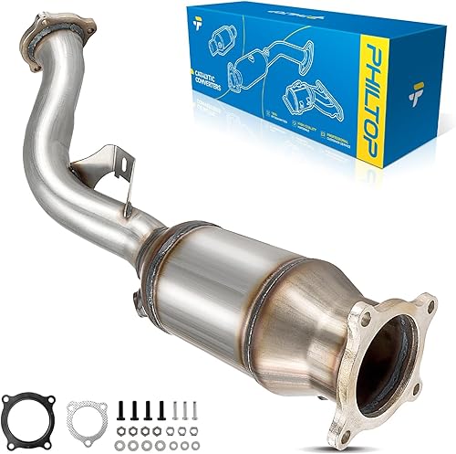 Vista 62 de PHILTOP Convertidor Catalítico de Salida Recta Compatible Directamente con Elantra 2.0L 2004-2012, Tiburon 2.0L 2007-2008, Spectra/Spectra5 2.0L