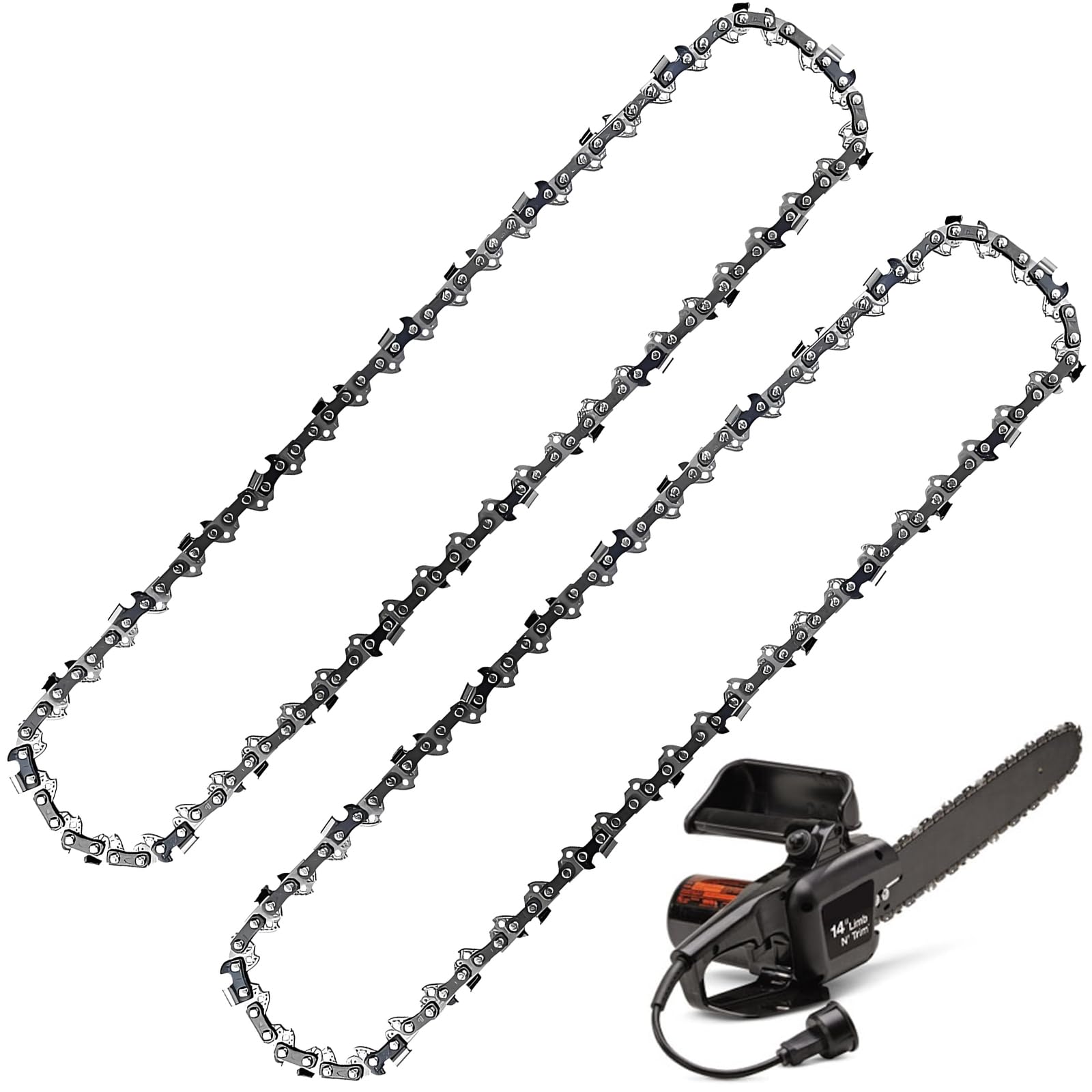Photo 1 of 14- inch electric chainsaw chain replacement for Remington RM1425 RM1415A ES1415 RM1415U Limb N Trim 41AZ52AG983 Replacement 14sc saw chain tb4214 chain 713-05277 Replac 490-700-Y122